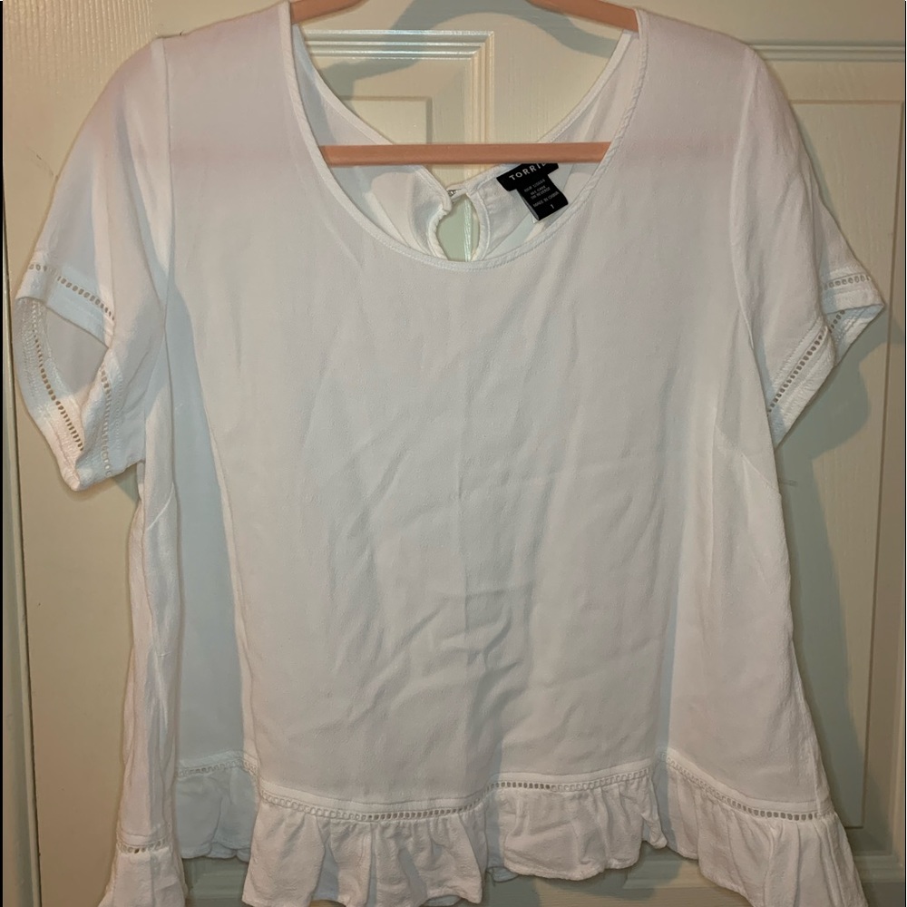 Torrid baby doll blouse